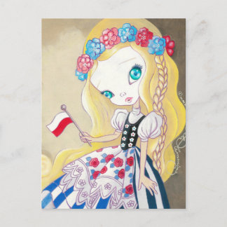 Schönheit Polens Postkarte