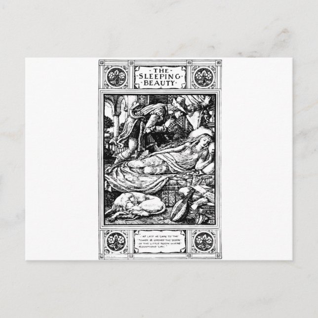 Schönheit Postkarte (Vorderseite)