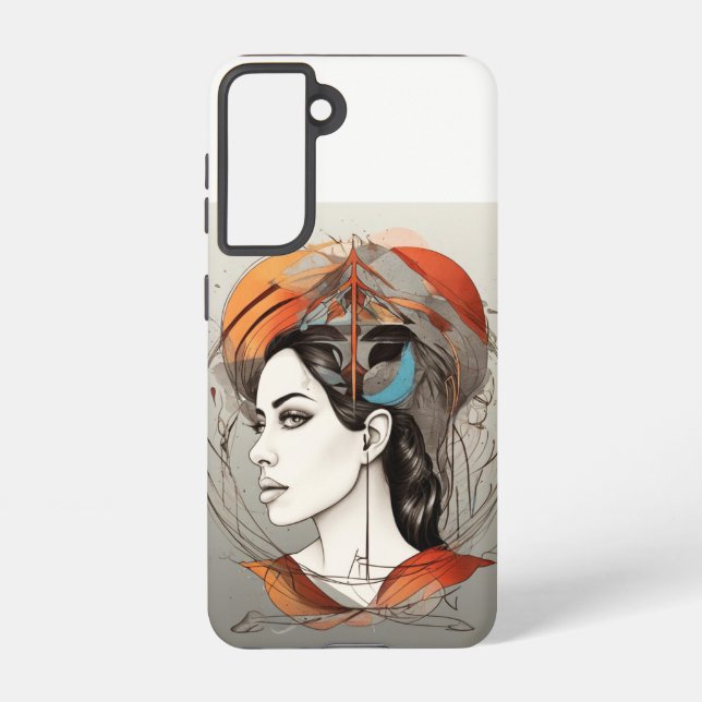 Schönheit Samsung Galaxy Hülle (Rückseite)