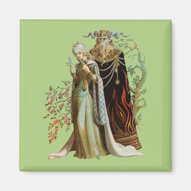 Schönheit und das Biest Magnet (Vorne)