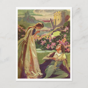 Schönheit und das Biest Postkarte