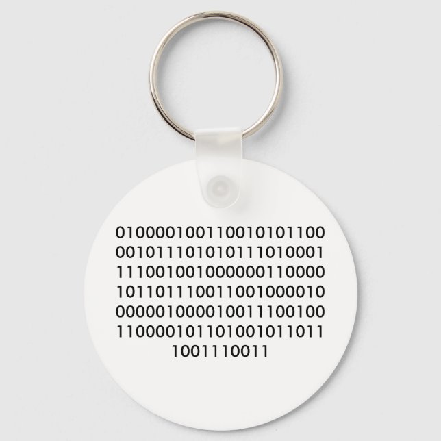 Schönheit und Gehirne Schlüsselanhänger (Vorderseite)