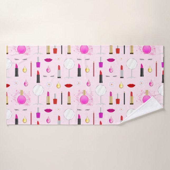 Schönheit und Make-up Badehandtuch (Badehandtuch)