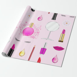 Schönheit und Make-up Geschenkpapier