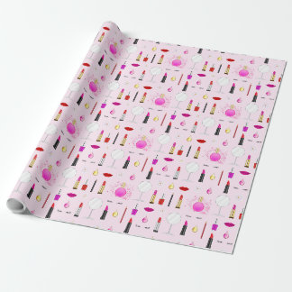 Schönheit und Make-up Geschenkpapier