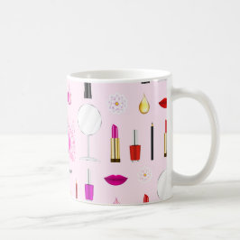 Schönheit und Make-up Kaffeetasse