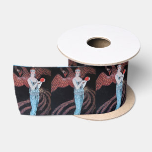 SCHÖNHEIT UND PHOENIX, MODERNER DESIGNER MACHEN KÜ SATINBAND