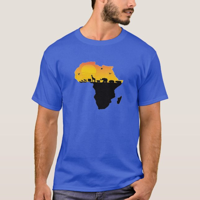 SCHÖNHEIT VON AFRIKA T-Shirt (Vorderseite)