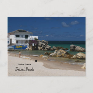 Schönheit von Baleal- Portugal Postkarte