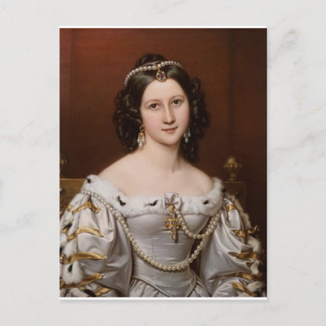 Schönheiten-Gallerie: Charlotte von Hagn Postkarte (Vorderseite)