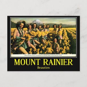 Schönheiten im Puyallup-Tal, Vintag Postkarte