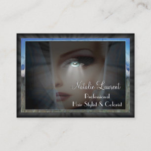 Schönheits-Freifrau Unique Hairstylist Salon Visitenkarte