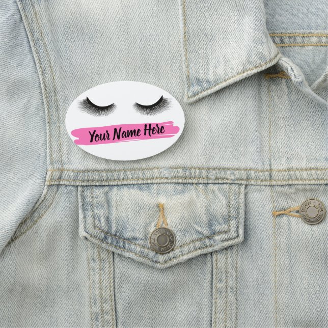 Schönheits-Geschäft Namensschild (Beispiel)