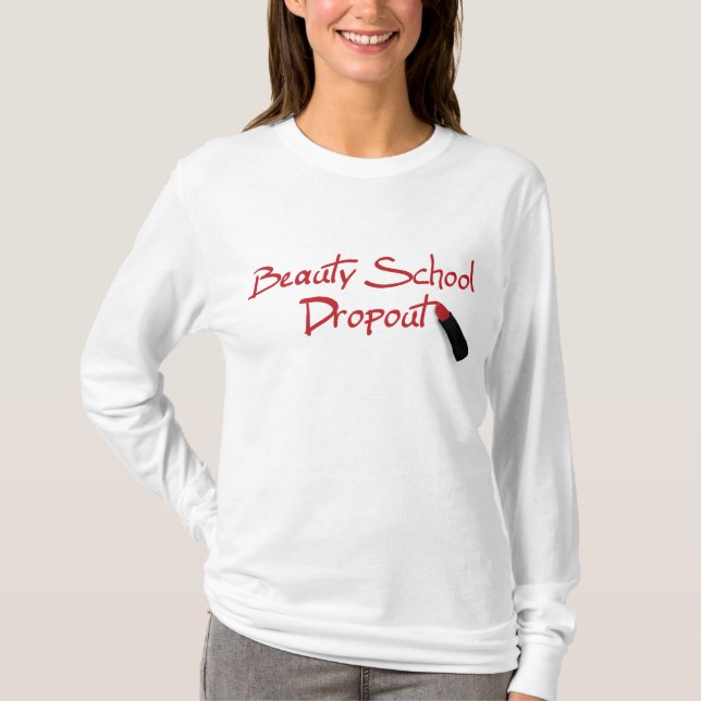 Schönheits-Schulaustrittangepasster Hoodie T-Shirt (Vorderseite)