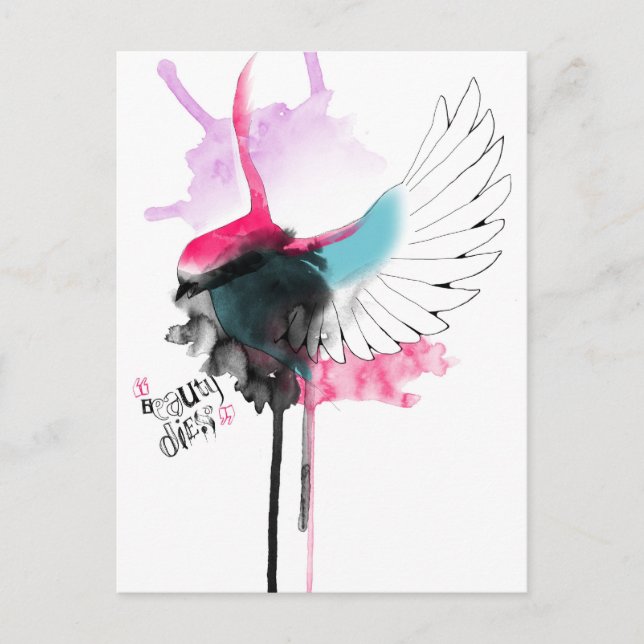 Schönheitsbeweis Postkarte (Vorderseite)