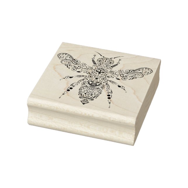 Schönheitsbiene Gummistempel (Stempel)