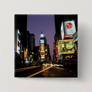 Schönheitsfarbe und Energie der berühmten Times Button