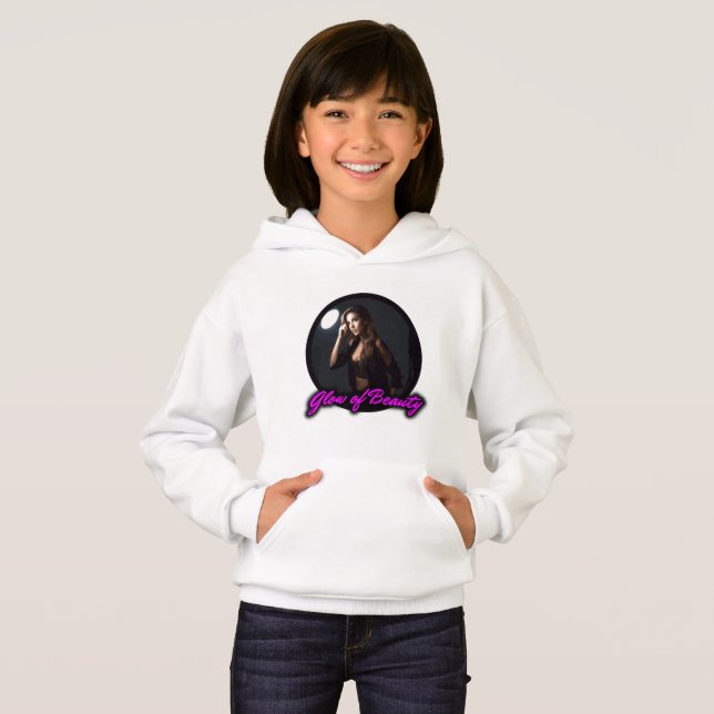 Schönheitsglühen Hoodie (Vorne ganz)