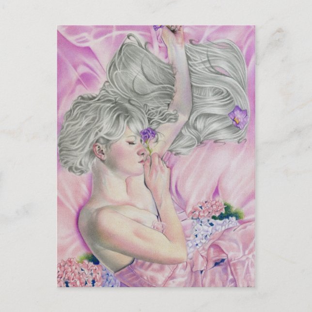 Schönheitskarte im Sommer Postkarte (Vorderseite)