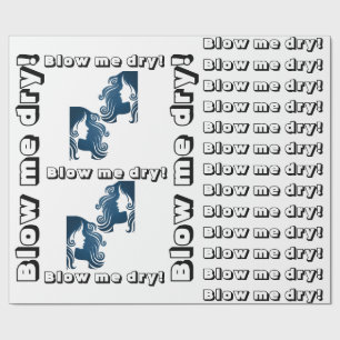 Schönheitssalon, Barbershop Verpackungspapier glän Geschenkpapier