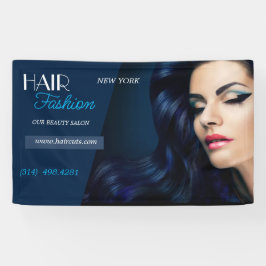 Schönheitssalon Friseur mit Friseur Banner