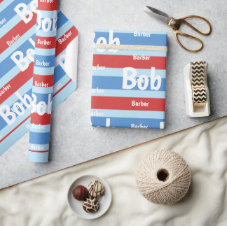 Schönheitssalon, Friseursalon Friseur Geschenkpapier