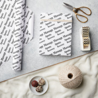 Schönheitssalon, Friseursalon Massage-Therapie-Erh Geschenkpapier