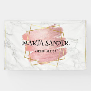 Schönheitssalon Haarschnitt Lashes Makeup Künstler Banner