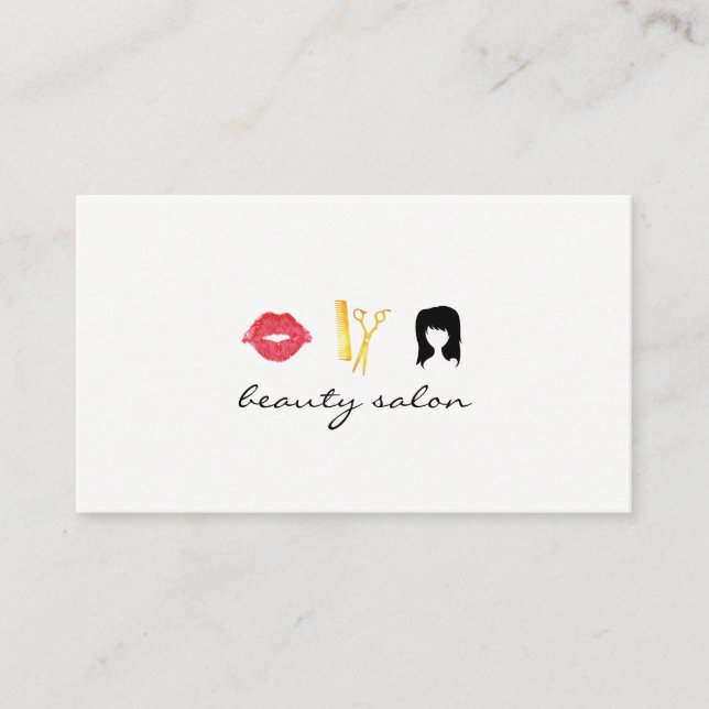 Schönheitssalon / klein / Termin (Vorderseite)