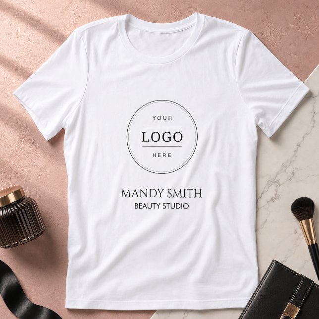 Schönheitssalon-Make-up-Geschäft-Logo Tri-Blend Shirt (Beauty Salon Makeup Business Logo Shirt)