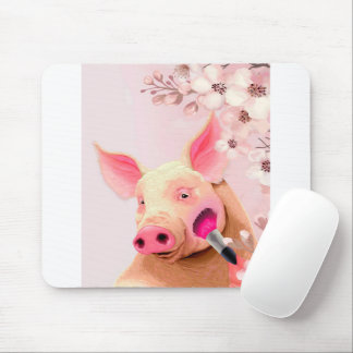 Schönheitsschwein-Schwein-Liebhaber Mousepad