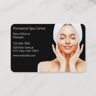 Schönheitsspa-Salon Visitenkarten Visitenkarte