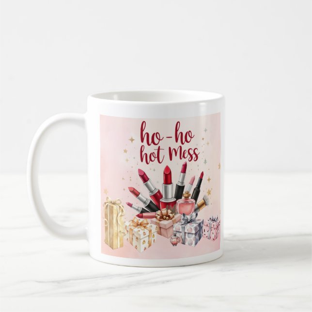 Schönheitsthema Weihnachten  Kaffeetasse (Links)