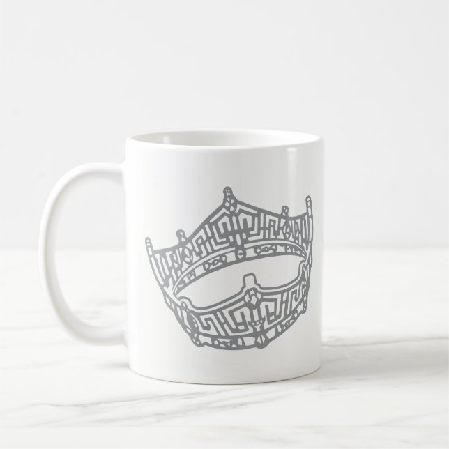 Schönheitswettbewerb-Krone Kaffeetasse (Links)