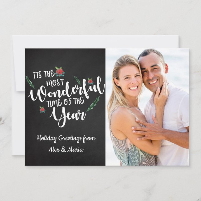 schönste Zeit des Jahres Weihnachten Foto (Vorderseite)