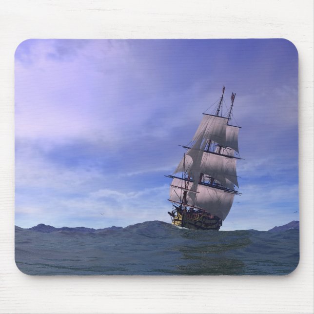 Schönwetter Mousepad (Vorne)