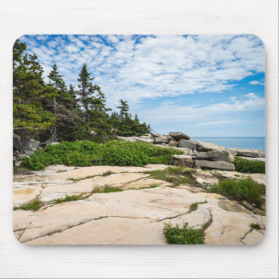 Schoodic Point in Acadia National Park in Maine Mousepad