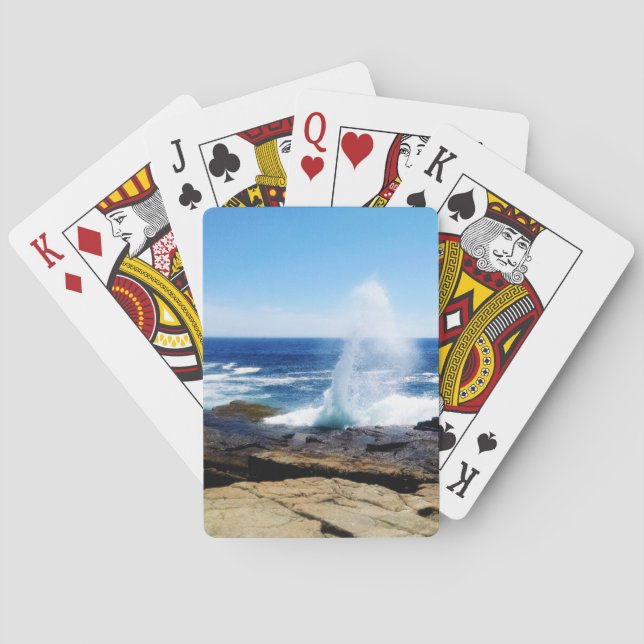 Schoodic Point Spielkarten (Rückseite)