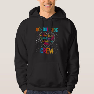 School Aide Crew Appreciation Week Back to School  Hoodie