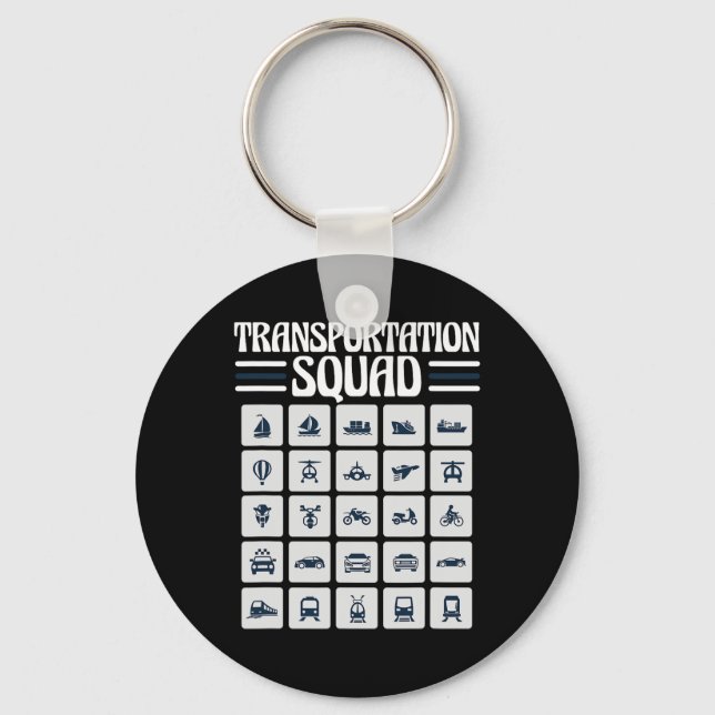 School Bus Driver Back To School Funny Transportat Schlüsselanhänger (Vorderseite)