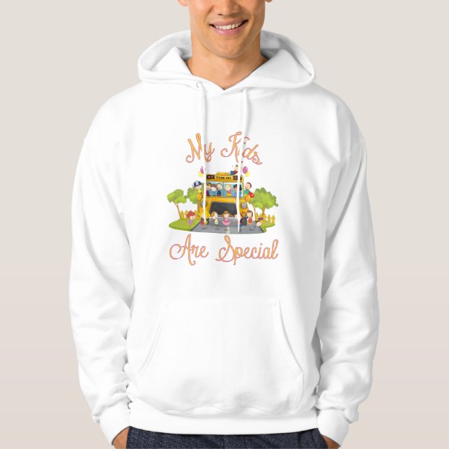 School bus driver My kids are special Hoodie (Vorderseite)