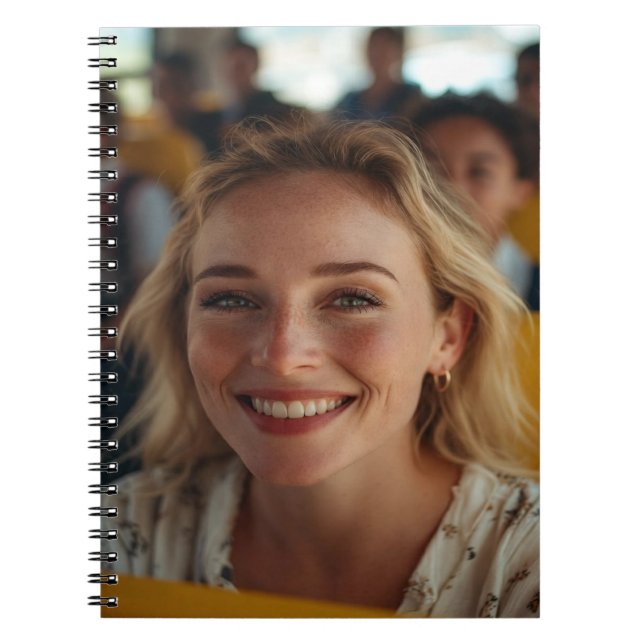 School Bus Driver Photo Customize Notizblock (Vorderseite)