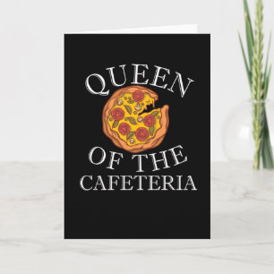 School Cafeteria Remüde Lunch Lady Karte