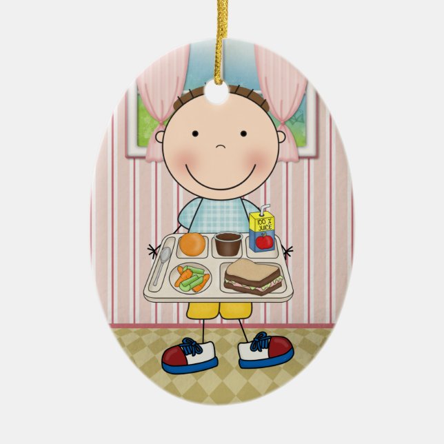 School Cafeteria - SRF Keramikornament (Vorne)