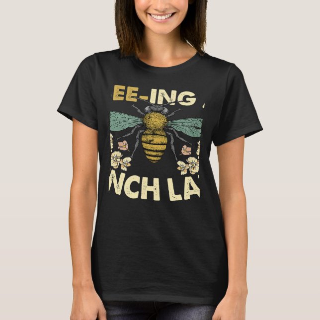 School Cafeteria Worker I Love Beeing Lunch Lady 1 T-Shirt (Vorderseite)