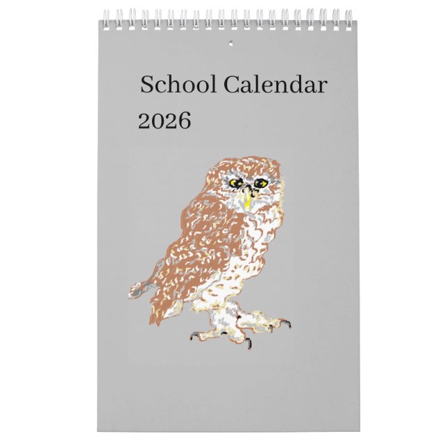 School Calendar : 2026 Kalender (Titelbild)