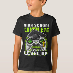 School Complete Video Game Senior Abschluss Gift T-Shirt