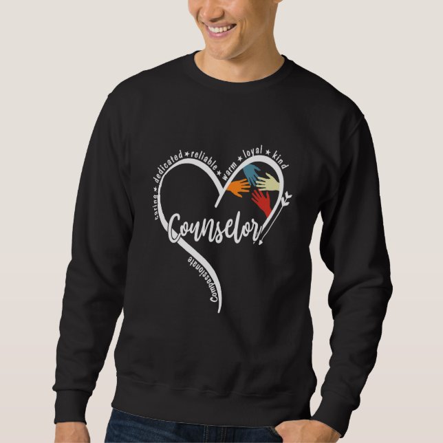 School Counselor Appreciation Funny Counseling Wee Sweatshirt (Vorderseite)