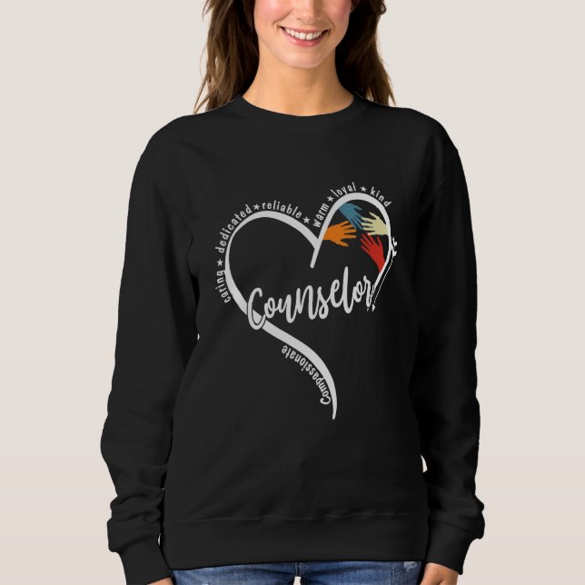 School Counselor Appreciation Funny Counseling Wee Sweatshirt (Vorderseite)