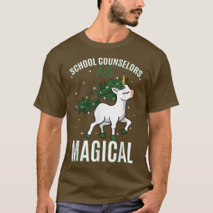 School Counselors Are Magical Unicorn Counseling P T-Shirt